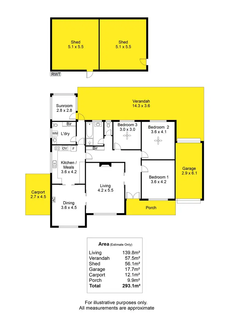 Floorplan of Homely house listing, 40 Waterhouse Road, South Plympton SA 5038