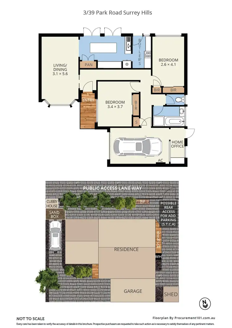 Floorplan of Homely unit listing, 3/39 Park Road, Surrey Hills VIC 3127