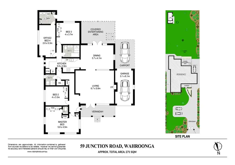 Floorplan of Homely house listing, 59 Junction Road, Wahroonga NSW 2076
