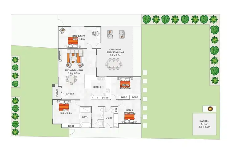 Floorplan of Homely house listing, 8 Wamara Street, Buddina QLD 4575