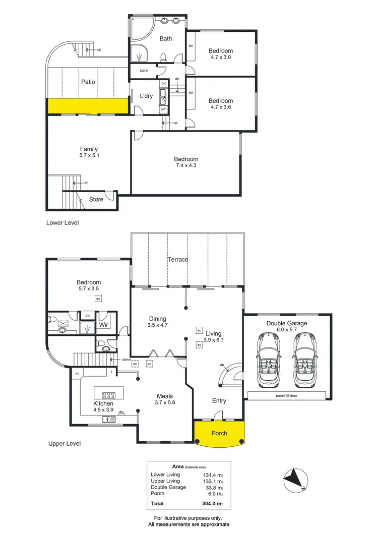 Floorplan of Homely house listing, 6 Pritchard Grove, Pasadena SA 5042