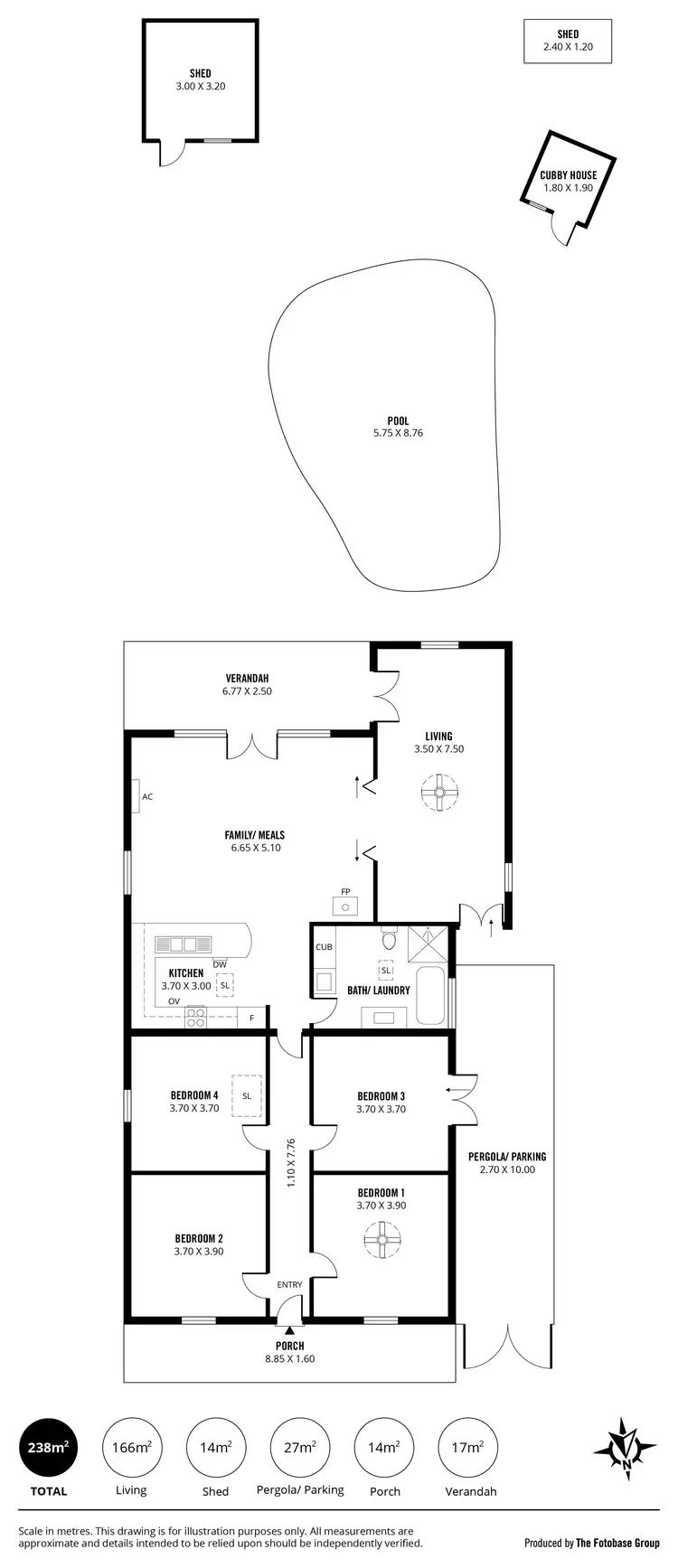 Floorplan of Homely house listing, 52 Maud Street, Ethelton SA 5015