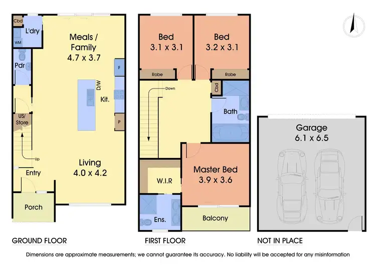 Floorplan of Homely townhouse listing, 11 Cherry Walk, Wantirna South VIC 3152