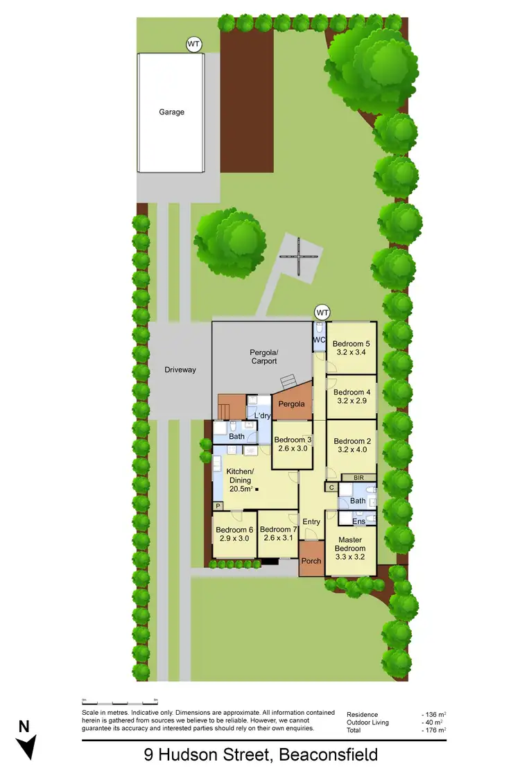 Floorplan of Homely house listing, 9 Hudson Street, Beaconsfield VIC 3807