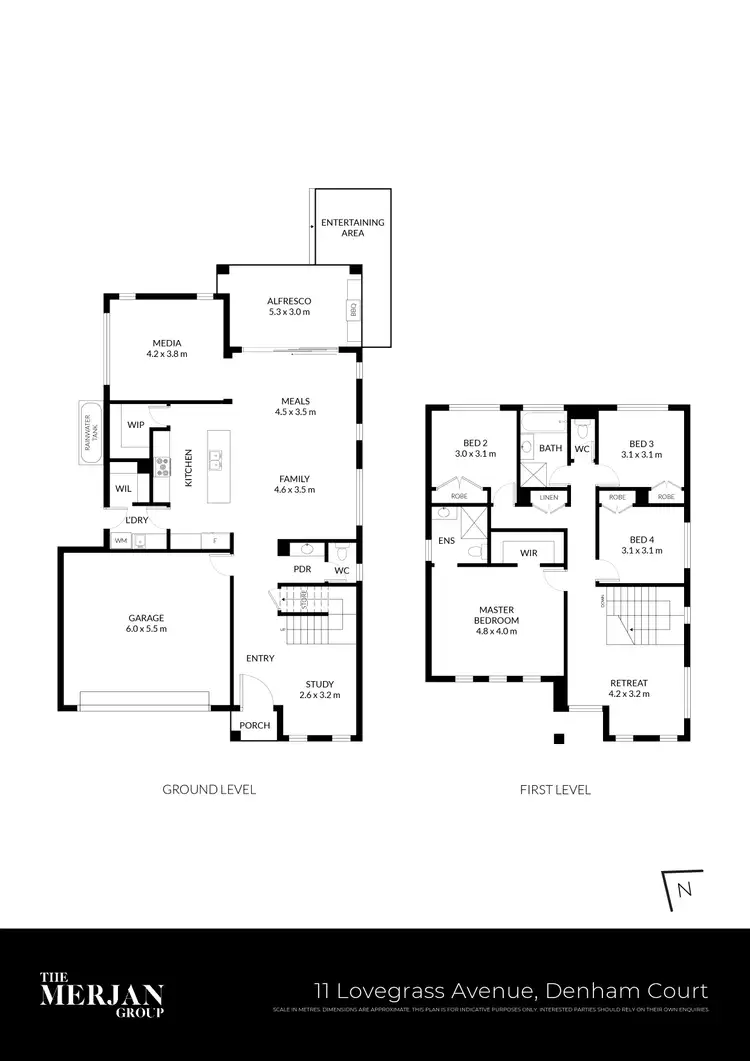 Floorplan of Homely house listing, 11 Lovegrass Avenue, Denham Court NSW 2565