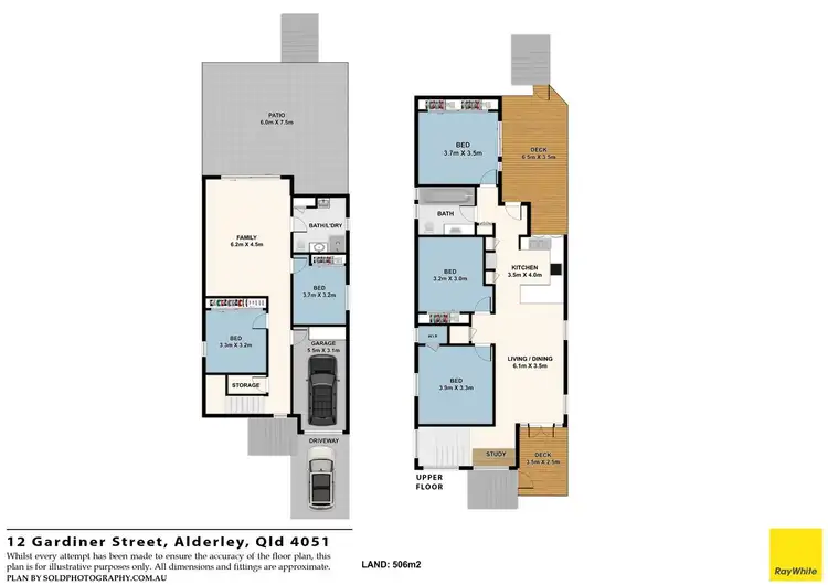Floorplan of Homely house listing, 12 Gardiner Street, Alderley QLD 4051