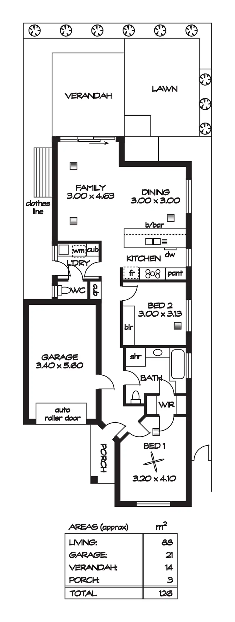 Floorplan of Homely house listing, 4B Warwick Avenue, Kurralta Park SA 5037