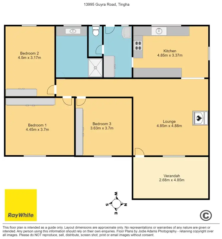 Floorplan of Homely house listing, 13995 Guyra Road, Tingha, Inverell NSW 2360