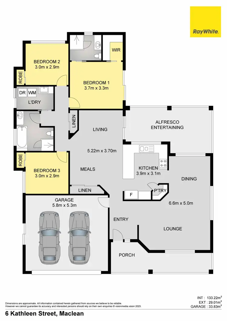 Floorplan of Homely house listing, 6 Kathleen Street, Maclean NSW 2463