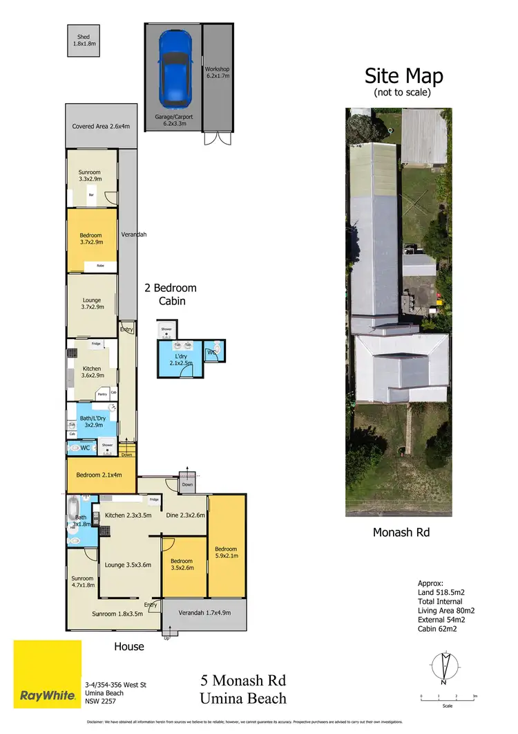 Floorplan of Homely house listing, 5 Monash Road, Umina Beach NSW 2257