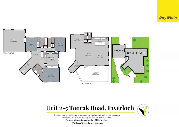 Floorplan of Homely house listing, 2/5 Toorak Road, Inverloch VIC 3996
