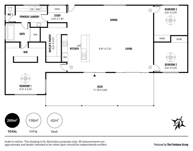 Floorplan of Homely house listing, 13 Kaitlin Court, Port Lincoln SA 5606