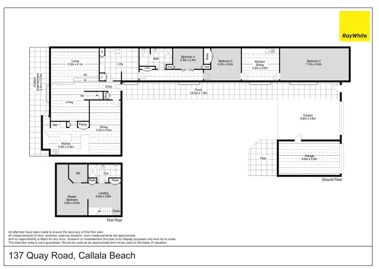 Floorplan of Homely house listing, 137 Quay Road, Callala Beach NSW 2540