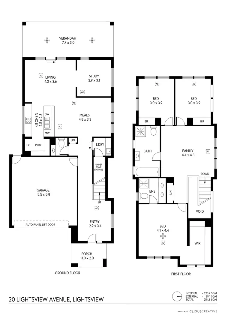 Floorplan of Homely other listing, 20 Lightsview Avenue, Lightsview SA 5085