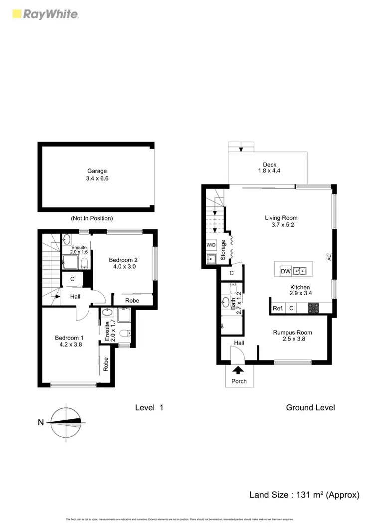Floorplan of Homely townhouse listing, 2/25 Barkly Street, Mordialloc VIC 3195
