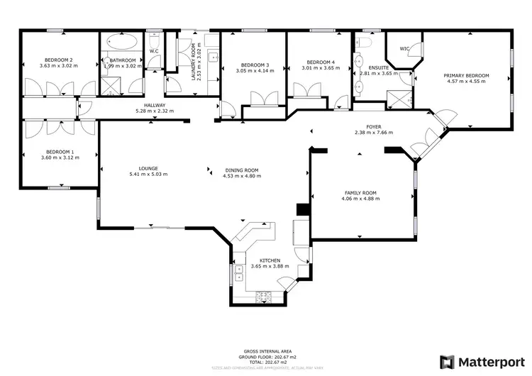 Floorplan of Homely house listing, 25 Village Way, Swan Hill VIC 3585