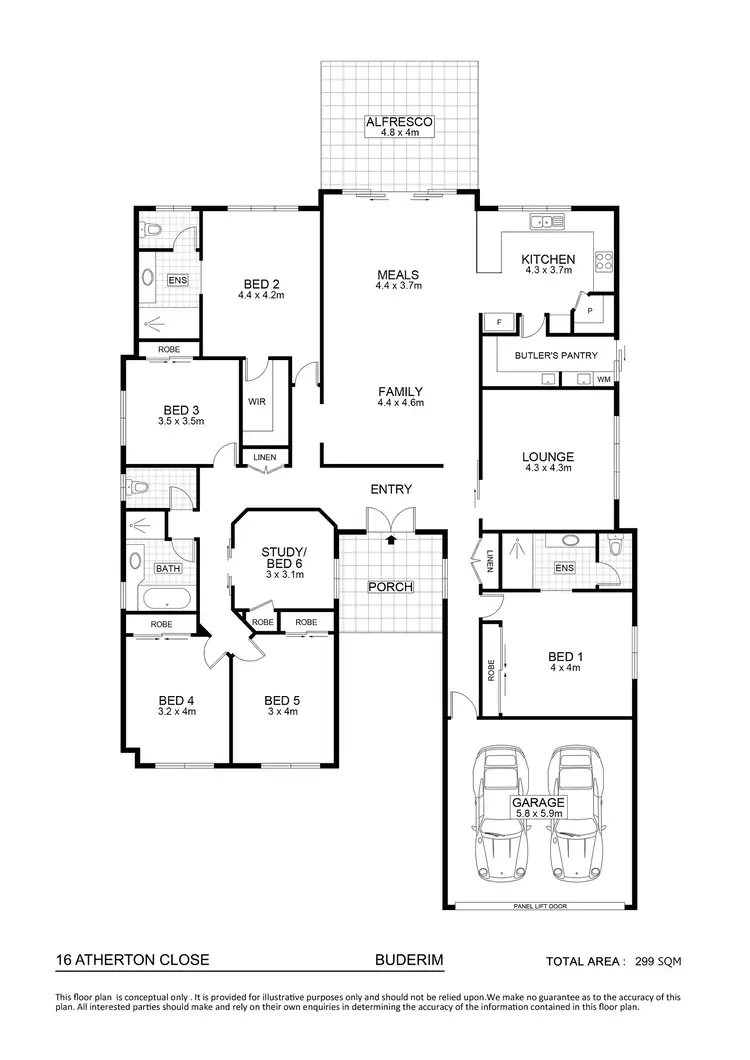Floorplan of Homely house listing, 16 Atherton Close, Buderim QLD 4556