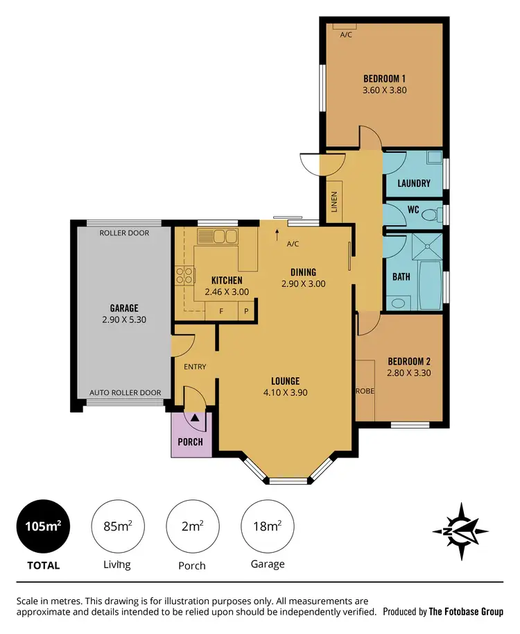 Floorplan of Homely house listing, 2/1A Fourth Avenue, Seaton SA 5023