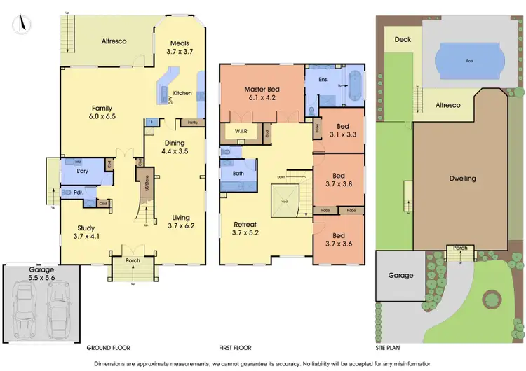 Floorplan of Homely house listing, 96 Pia Drive, Rowville VIC 3178