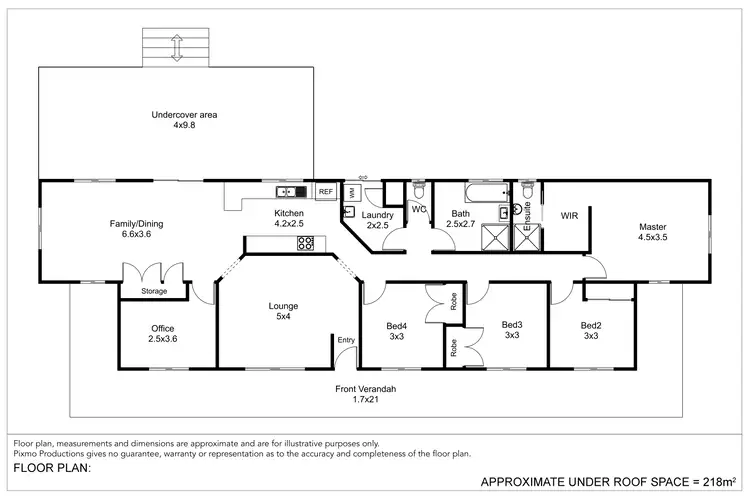 Floorplan of Homely house listing, 517-521 Raaen Road, Bracalba QLD 4512