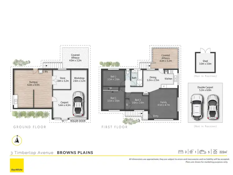 Floorplan of Homely house listing, 3 Timbertop Avenue, Browns Plains QLD 4118