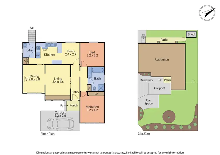 Floorplan of Homely unit listing, 1/75 Mt Dandenong Road, Ringwood East VIC 3135