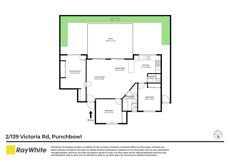Floorplan of Homely villa listing, 2/139-141 Victoria Road, Punchbowl NSW 2196