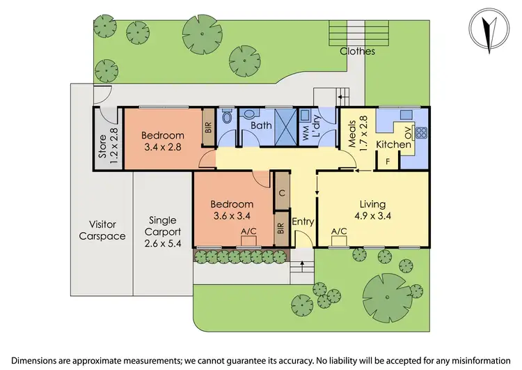 Floorplan of Homely unit listing, 4/14-16 New Street, Ringwood VIC 3134