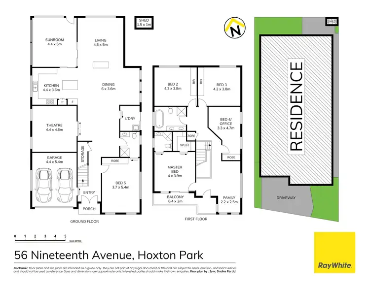 Floorplan of Homely house listing, 56 Nineteenth Avenue, Hoxton Park NSW 2171