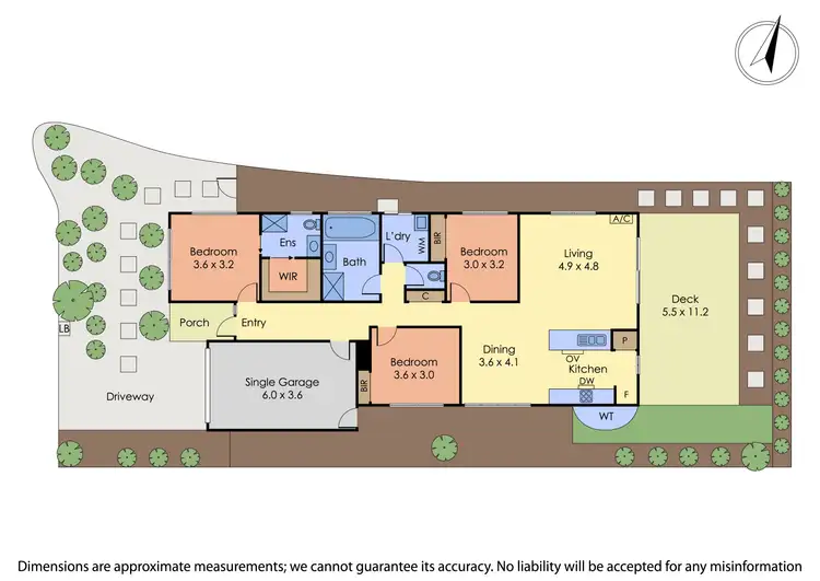 Floorplan of Homely house listing, 107 Bloom Avenue, Wantirna South VIC 3152