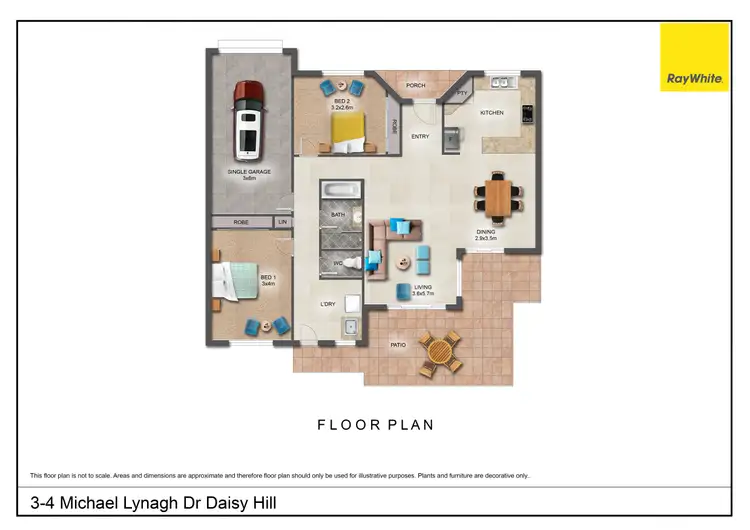 Floorplan of Homely house listing, 3/4 Michael Lynagh Drive, Daisy Hill QLD 4127