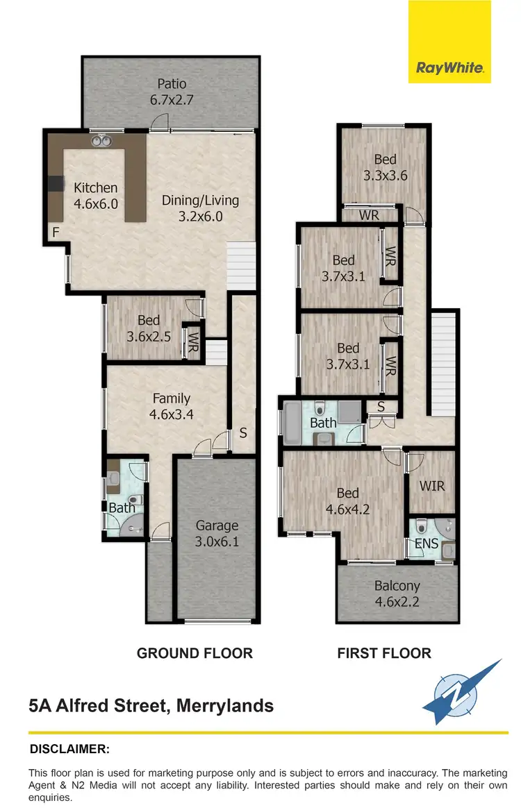 Floorplan of Homely house listing, 5A Alfred Street, Merrylands NSW 2160