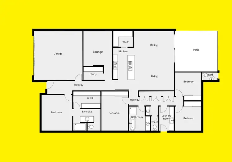 Floorplan of Homely house listing, 6 Voullaire Drive, Red Cliffs VIC 3496