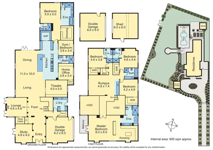 Floorplan of Homely house listing, 14-16 Stylebawn Drive, Berwick VIC 3806