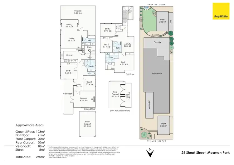Floorplan of Homely house listing, 24 Stuart Street, Mosman Park WA 6012