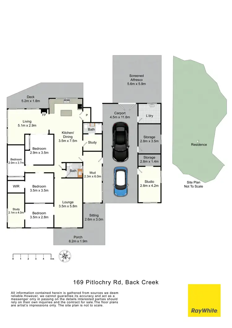 Floorplan of Homely rural property listing, 169 Pitlochry Road, Gloucester NSW 2422