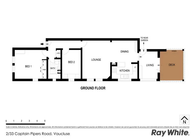 Floorplan of Homely apartment listing, 2/33 Captain Pipers Road, Vaucluse NSW 2030