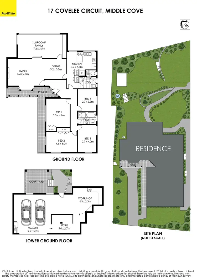 Floorplan of Homely house listing, 17 Covelee Circuit, Middle Cove NSW 2068