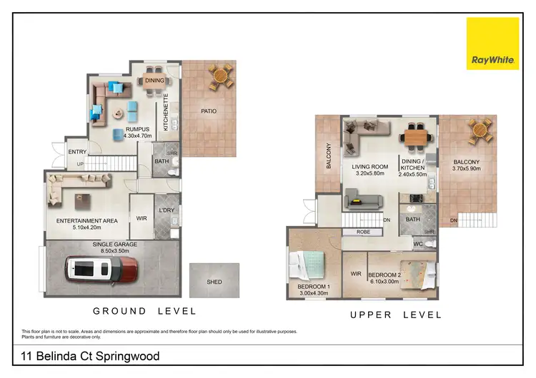 Floorplan of Homely house listing, 11 Belinda Crescent, Springwood QLD 4127