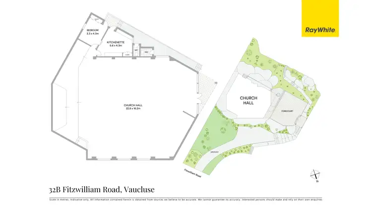 Floorplan of Homely house listing, 32B Fitzwilliam Road, Vaucluse NSW 2030