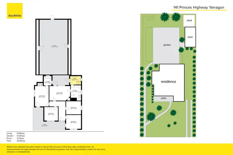 Floorplan of Homely house listing, 141 Princes Highway, Yarragon VIC 3823