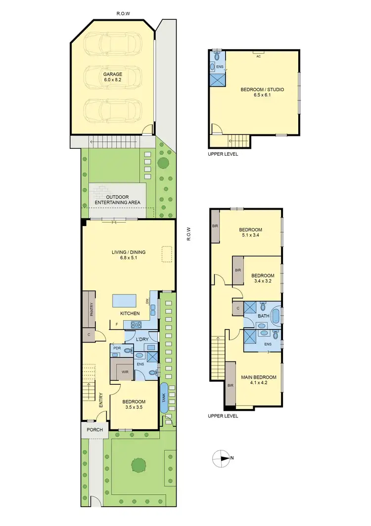 Floorplan of Homely house listing, 53A Loch Street, Coburg VIC 3058