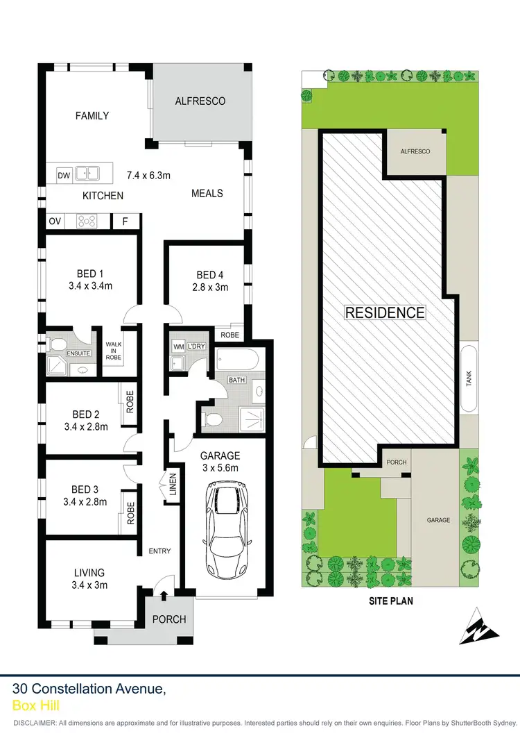 Floorplan of Homely house listing, 30 Constellation Avenue, Box Hill NSW 2765