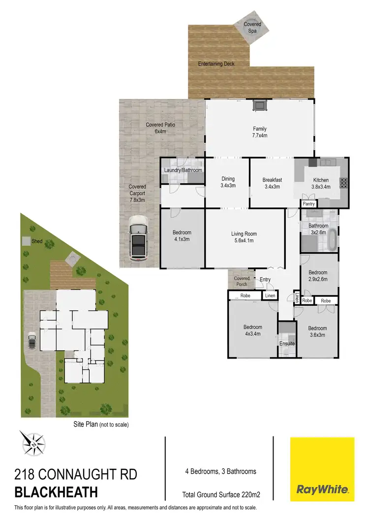 Floorplan of Homely house listing, 218 Connaught Road, Blackheath NSW 2785