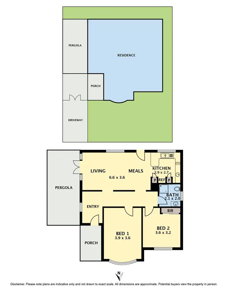 Floorplan of Homely house listing, 203 Bell Street, Coburg VIC 3058
