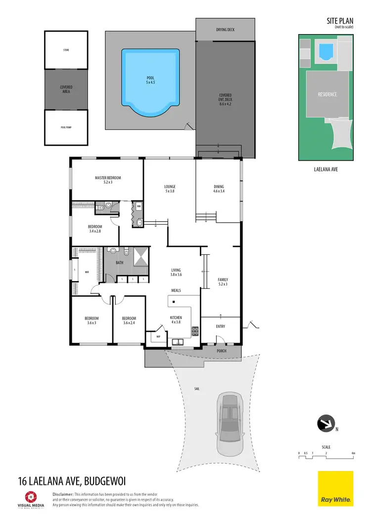 Floorplan of Homely house listing, 16 Laelana Avenue, Budgewoi NSW 2262