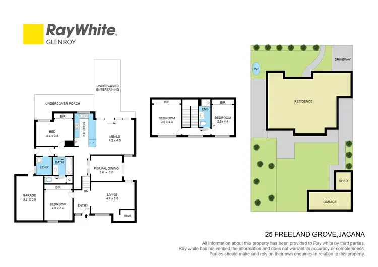 Floorplan of Homely house listing, 25 Freeland Grove, Jacana VIC 3047