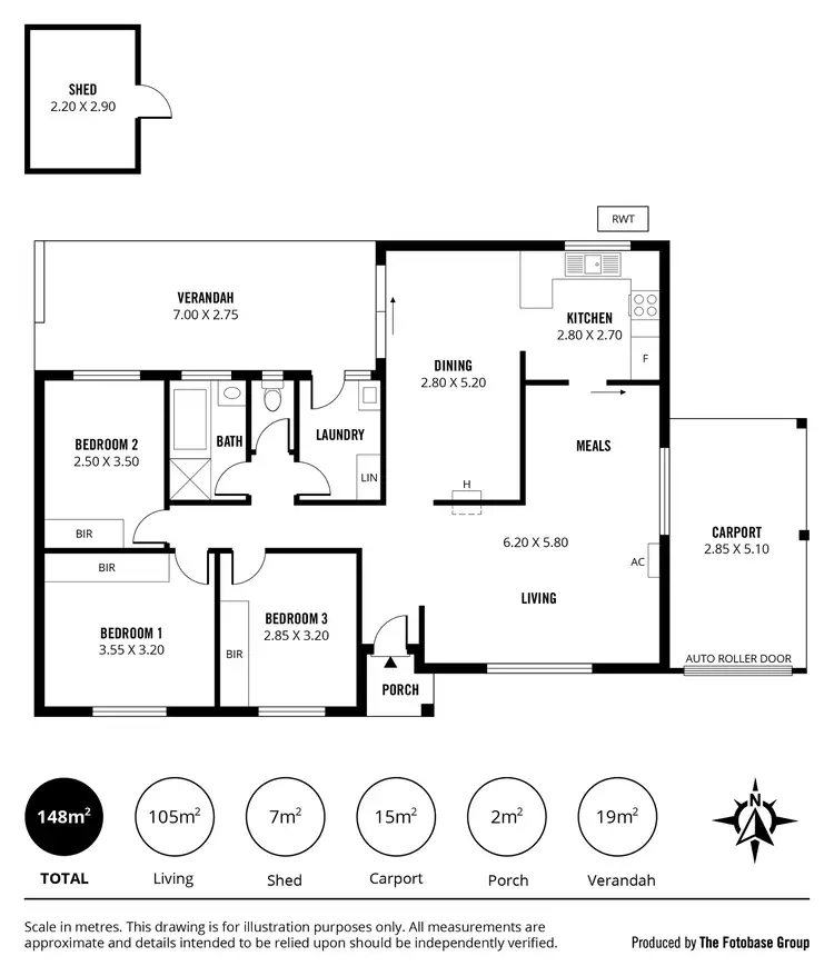 Floorplan of Homely house listing, 82 Barramundi Drive, Hallett Cove SA 5158