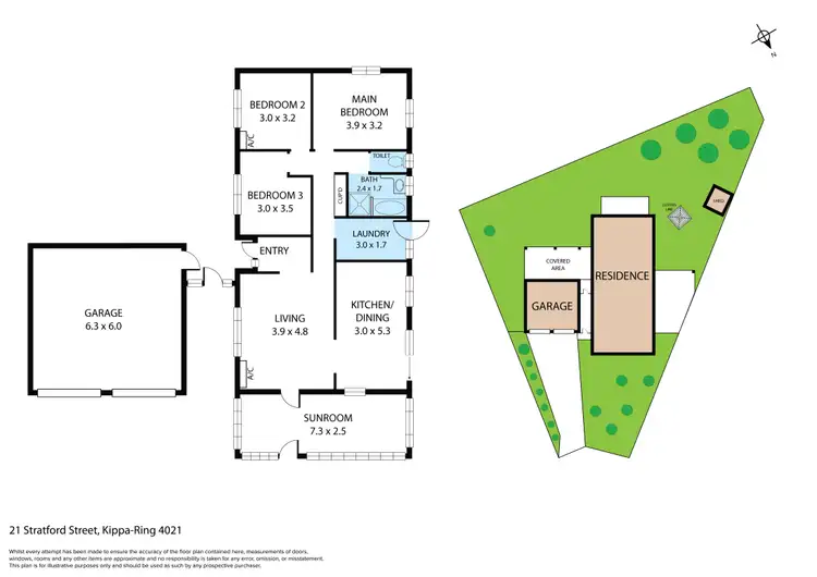 Floorplan of Homely house listing, 21 Stratford Street, Kippa-Ring QLD 4021