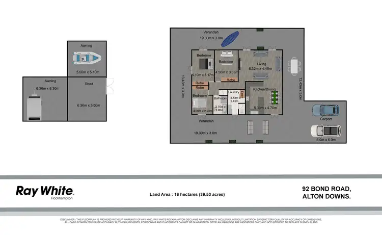 Floorplan of Homely other listing, 92 Bond Road, Alton Downs QLD 4702